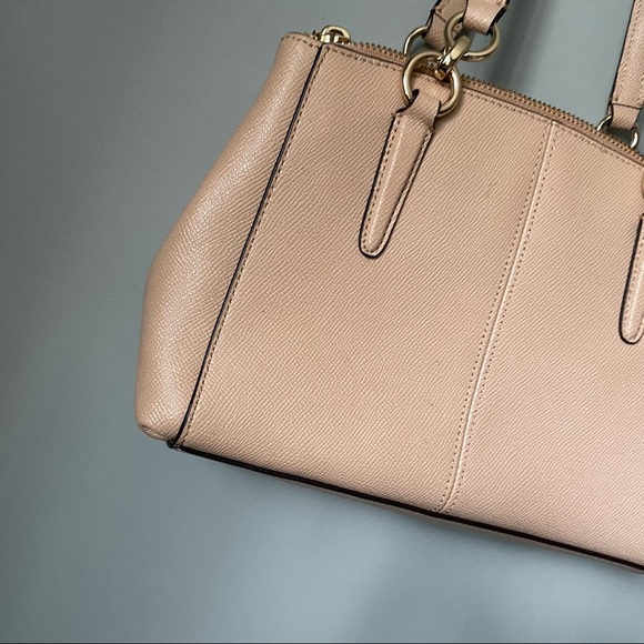 Coach
MINI CHRISTIE CARRYALL IN CROSSGRAIN LEATHER - beechwood - Picture 9 of 15